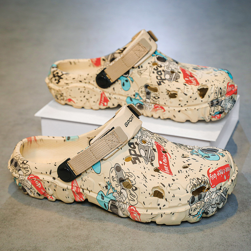 Men Camouflage Clogs Big Size  - Farming And Agriculture recension och pris