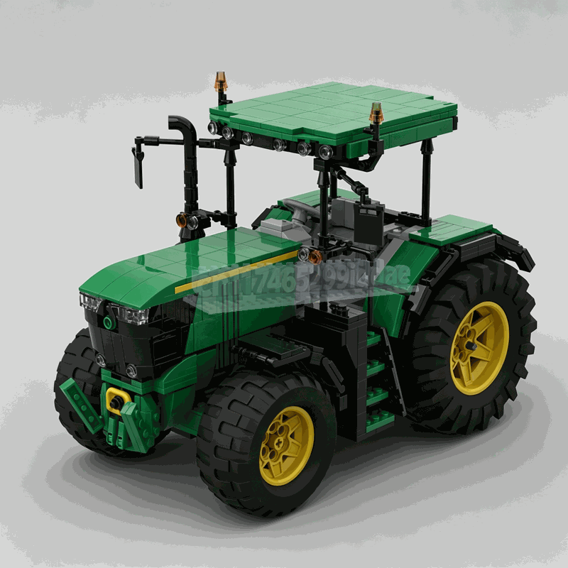 NEW 1013PCS MOC Farm Tractor V - Agriculture Farming Education recension och pris