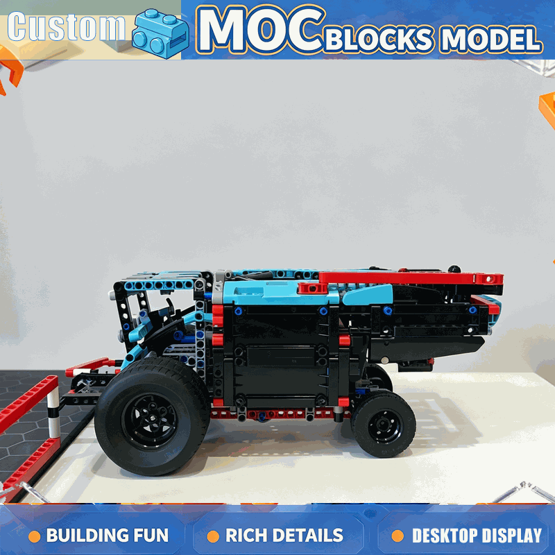 556PCS MOC Farm Combine Harves - Agriculture Farming Education recension och pris