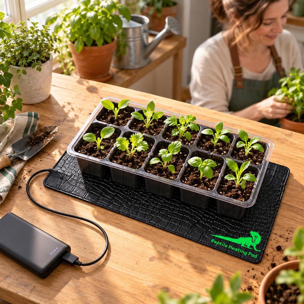 USB Reptile Heating Pad 5V Adj - Seedling Heat Mat recension och pris