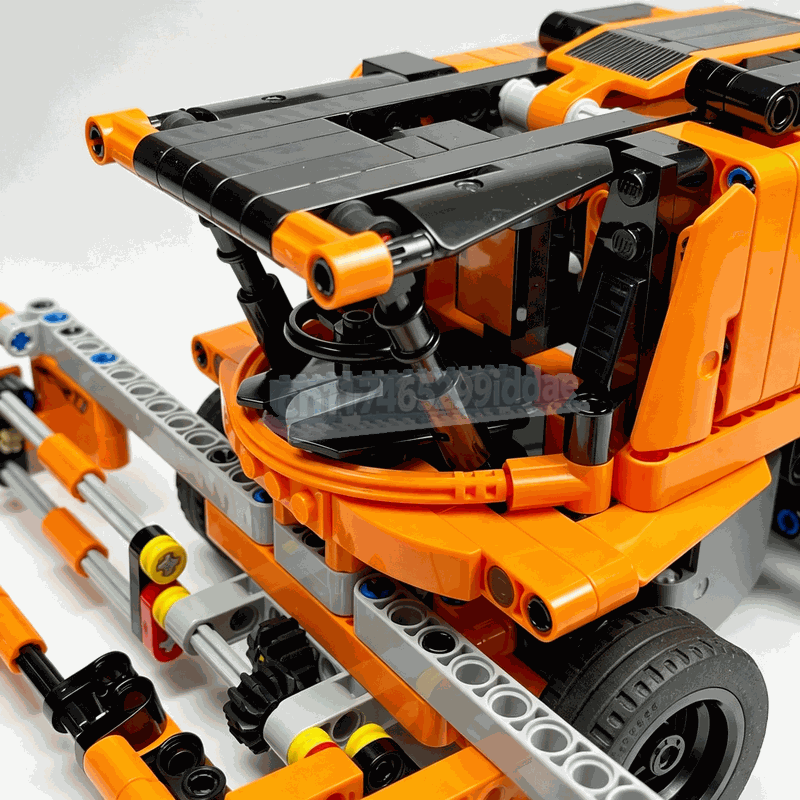 512PCS Combine Harvester MOC A - Agriculture Farming Education recension och pris